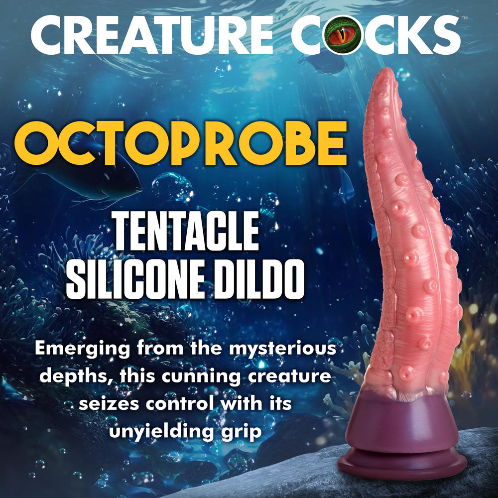 Creature Cocks Octoprobe (Purple) – 31 cm Tentacle Fantasy Dildo Secondary image