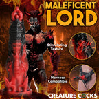 Creature Cocks Mephisto – Ridged Silicone Fantasy Dildo 18.5 cm > Dildos > Fantasy