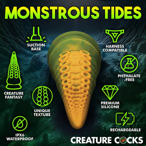 Monstropus 2.0 Vibrating Tentacle Silicone Dildo for Ultimate Pleasure Fantasy Dongs