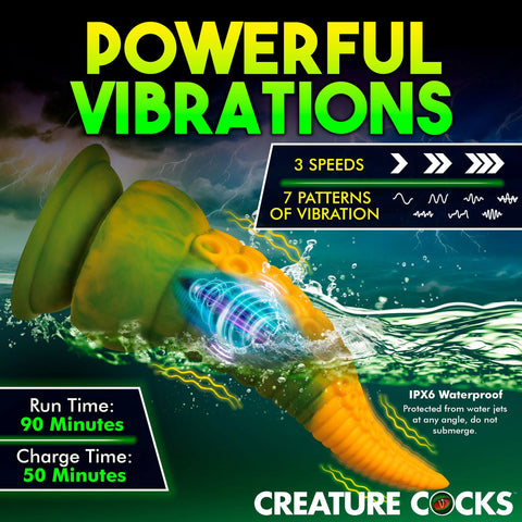 Monstropus 2.0 Vibrating Tentacle Silicone Dildo for Ultimate Pleasure Fantasy Dongs