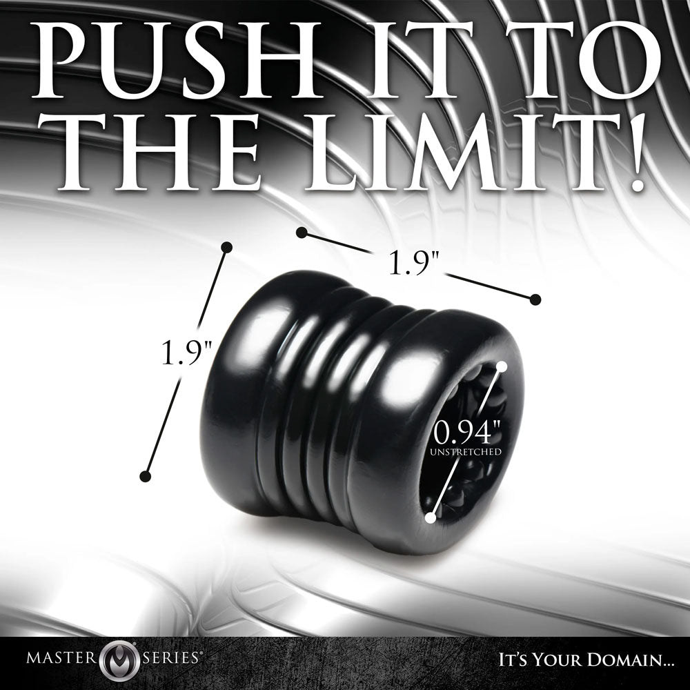 Master Series Ball Stack – Stretchy Phthalate-Free Ball Stretcher > Sex Toys For Men > Ball Stretchers