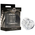Master Series Ball Stack (Black) – Stacked Stretchy Ball Stretcher Clear > Sex Toys For Men > Ball Stretchers