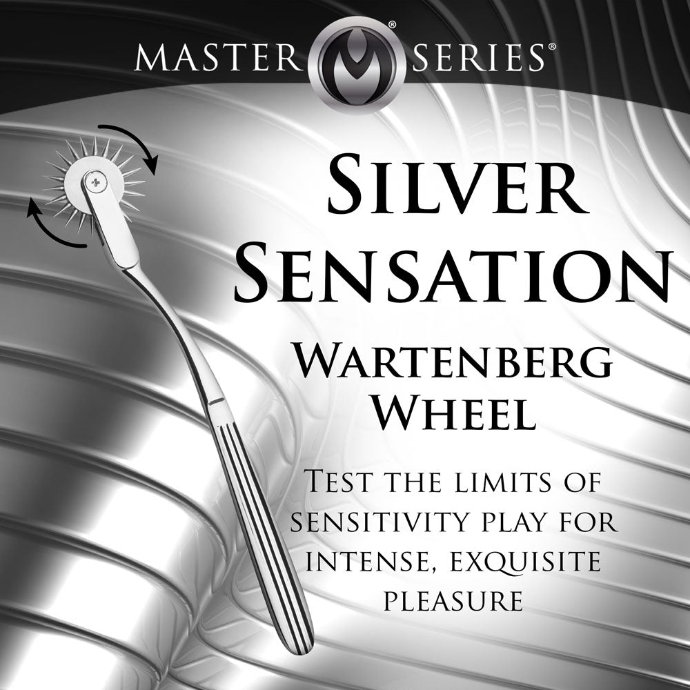 Master Series Silver Sensation Wartenberg Wheel > Bondage Gear > Medical Instruments
