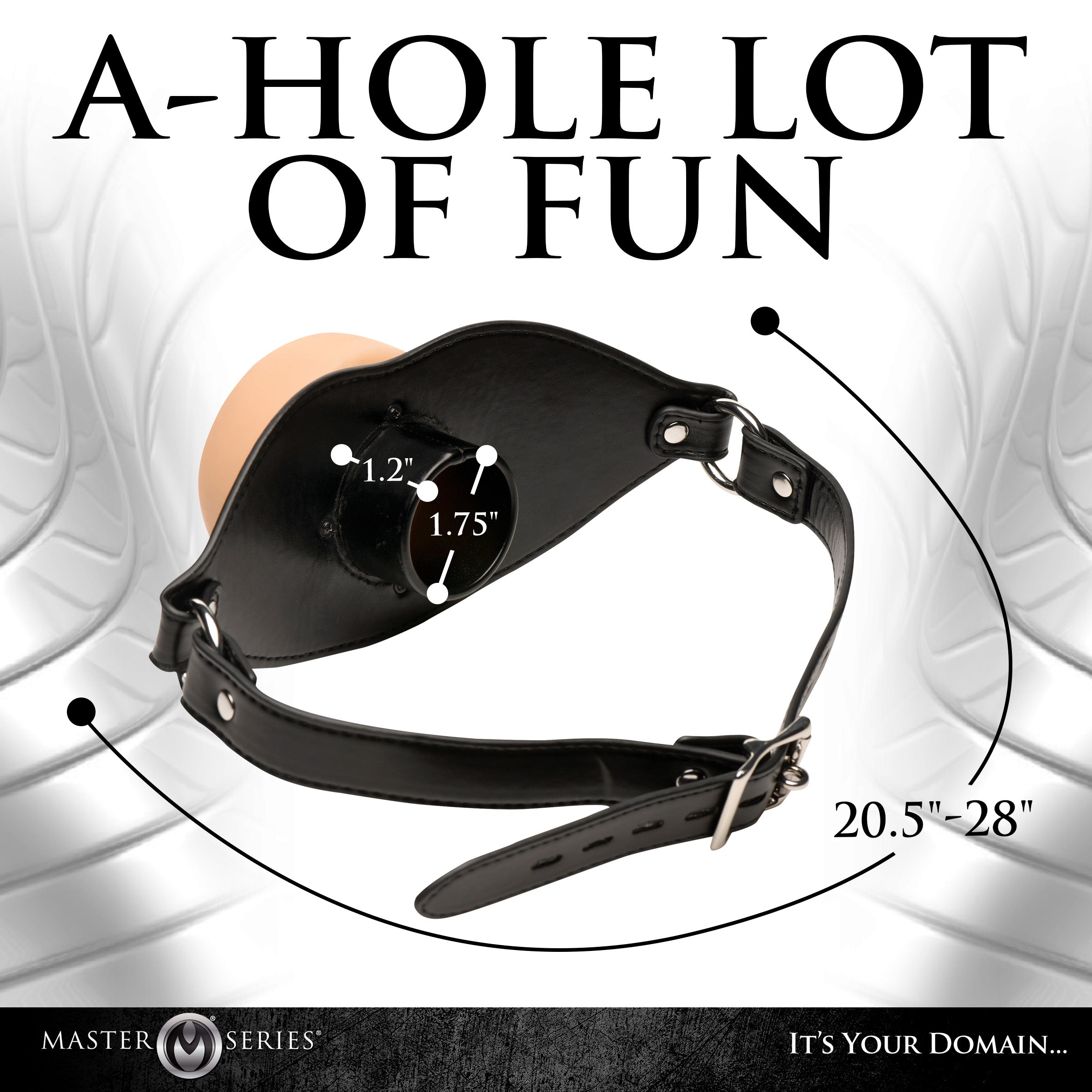Ass Face Mouth Gag – Realistic TPE Squishy Anal Sensation BDSM Mouth Restraint Gag > Bondage Gear > Gags and Bits