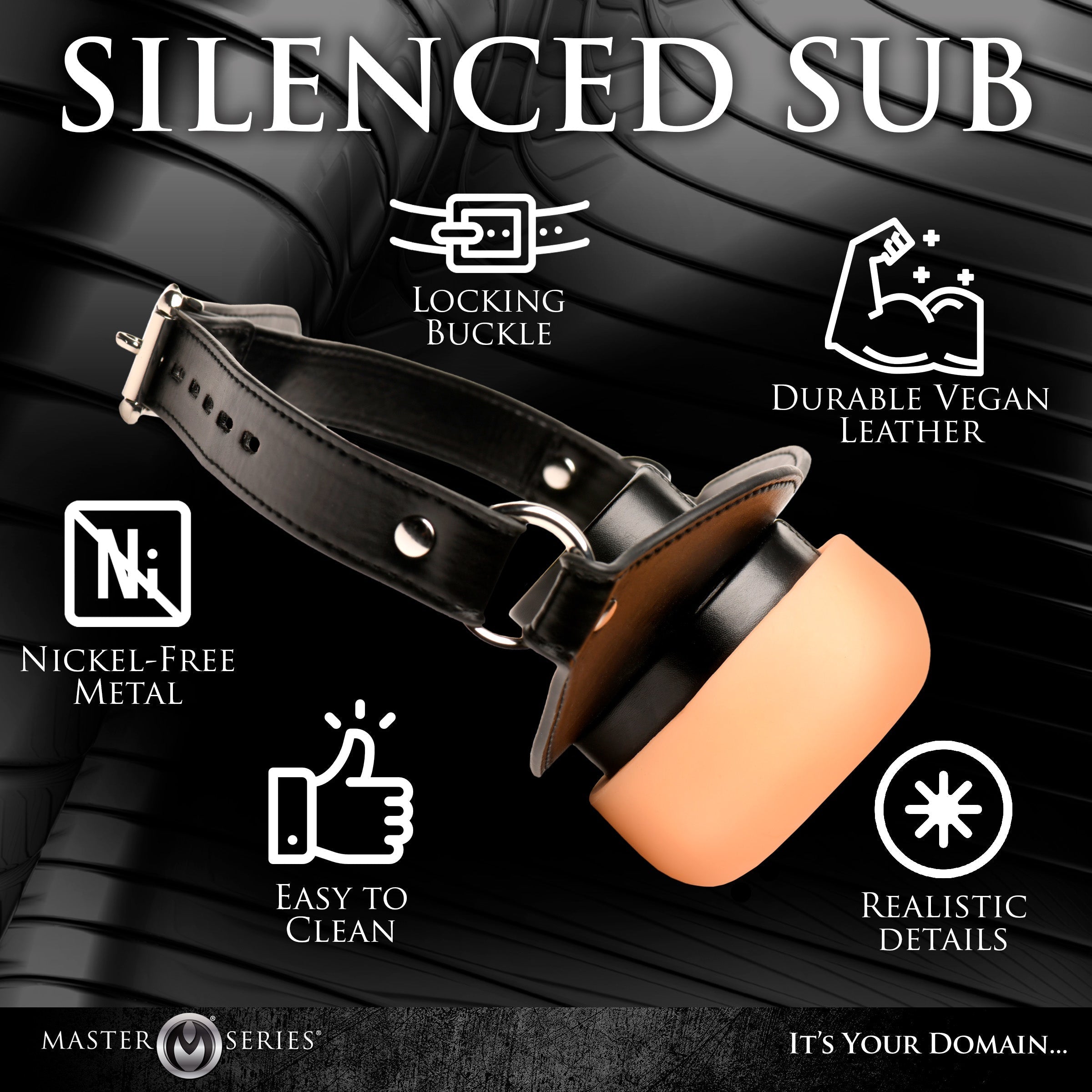 Ass Face Mouth Gag – Realistic TPE Squishy Anal Sensation BDSM Mouth Restraint Gag > Bondage Gear > Gags and Bits