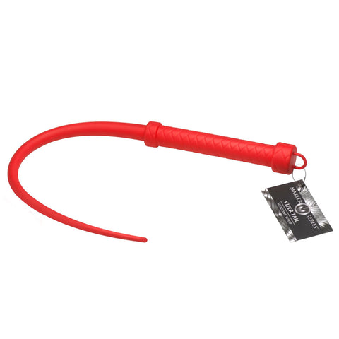Master Series Viper Tail Silicone Whip Red Tails