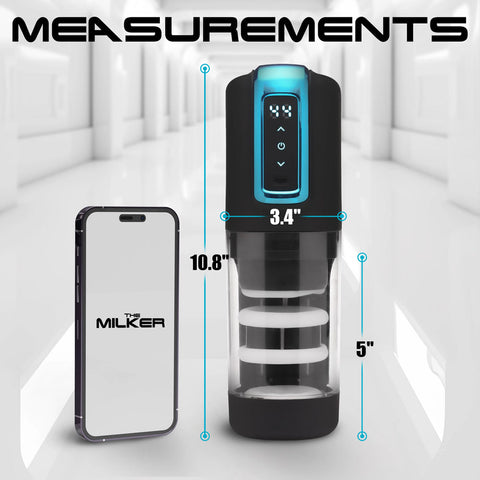 LoveBotz The Milker Roto-Stroke Thruster with Textures Strokers - Auto