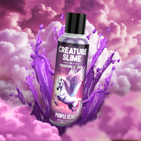 Creature Slime Purple Water Based Lubricant 4 Ounce Speciality Lubricants