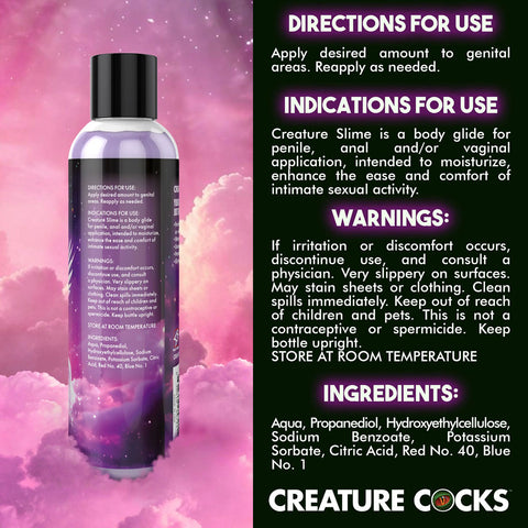 Creature Slime by Creature Cocks 237 ml Water Based Lubricant Speciality Lubricants