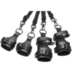 Master Series All Access (Vegan Leather) – Bed Restraint Kit > Bondage Gear > Bed Restraints