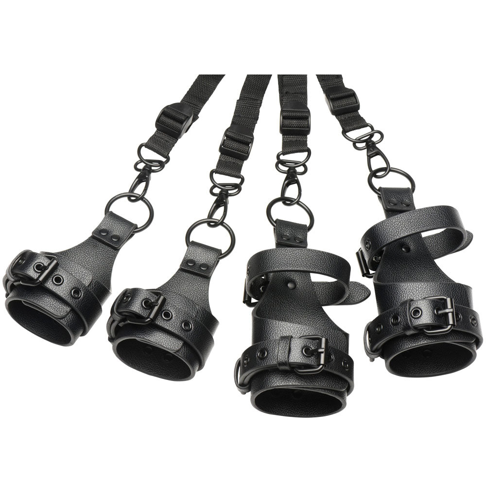 Master Series All Access (Vegan Leather) – Bed Restraint Kit > Bondage Gear > Bed Restraints