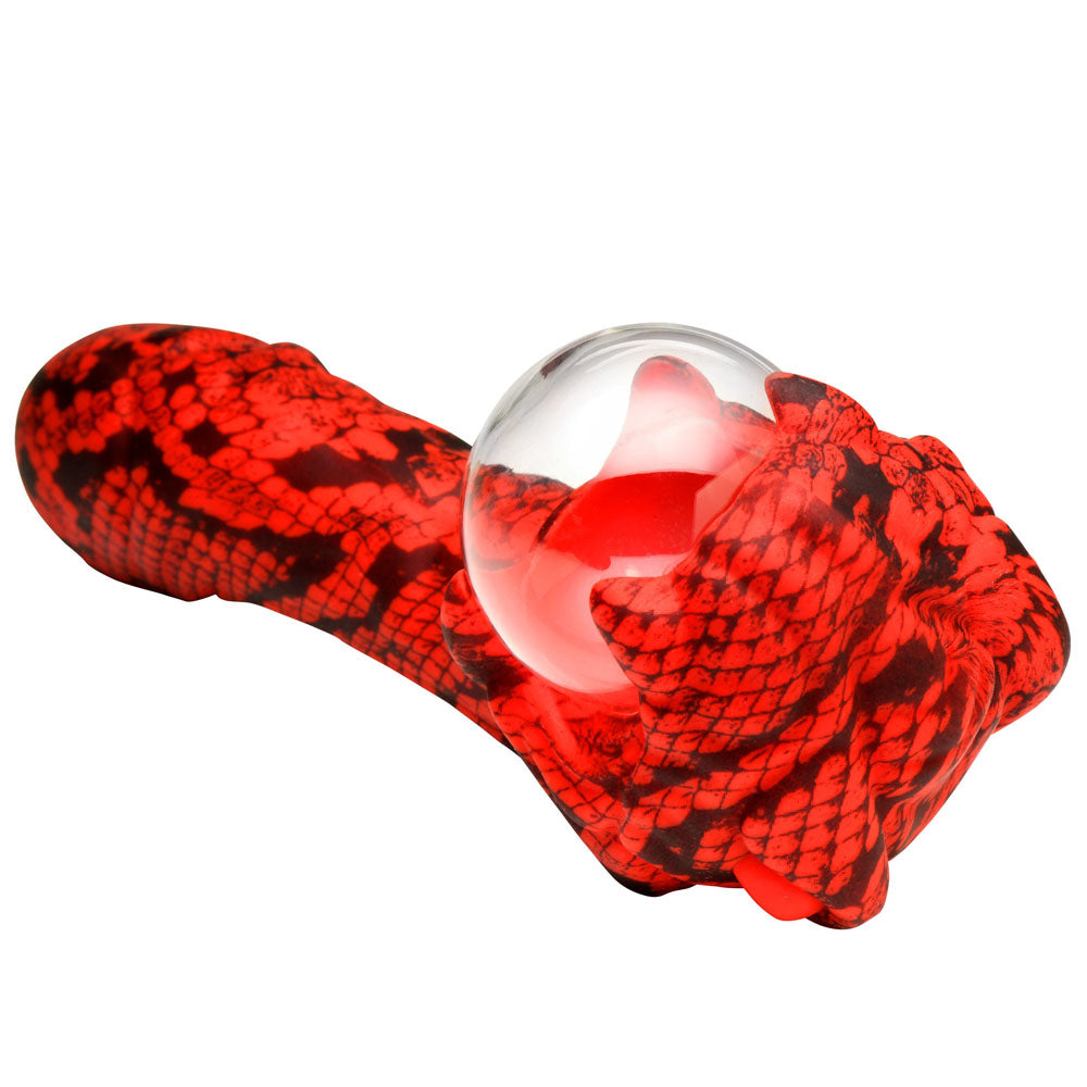 Creature Cocks Cobra (Black and Red) – USB Rechargeable 18.5 cm Fantasy Vibrator > Vibrators > Unconventional