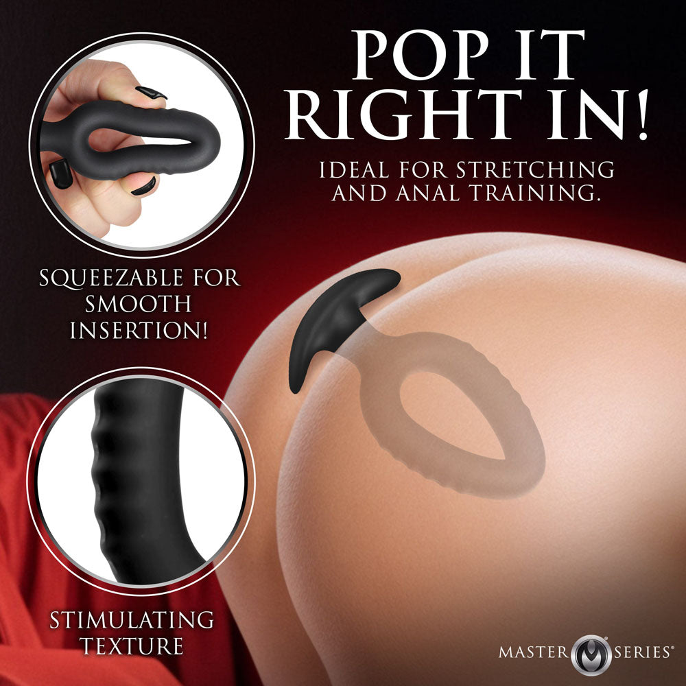 Master Series Pop Plugs Silicone Anal Plug Trainer Set of 3 Sizes > Anal Range > Butt Plug Kits