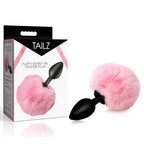 Tailz Fluffy Bunny Tail Silicone Butt Plug Pink > Anal Range > Tail Butt Plugs