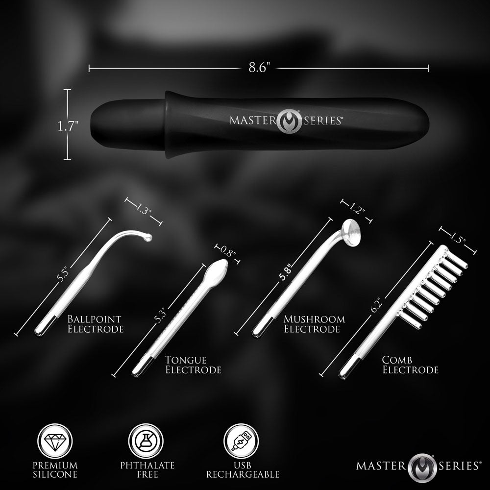 Master Series Electrawand – Rechargeable E-Stim Wand E-STIM TOYS