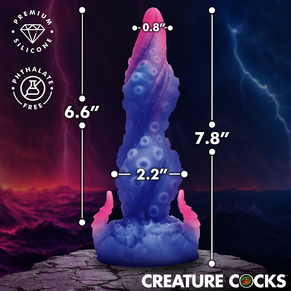Creature Cocks Krakenar – 19.8 cm Silicone Tentacle Dildo Secondary image