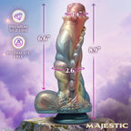 Seraphina Dragon – 6.6 Inch Diamond Scales Silicone Dildo > Dildos > Fantasy