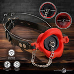 Master Series Plugged Silicone Feeding Gag > Bondage Gear > Gags and Bits