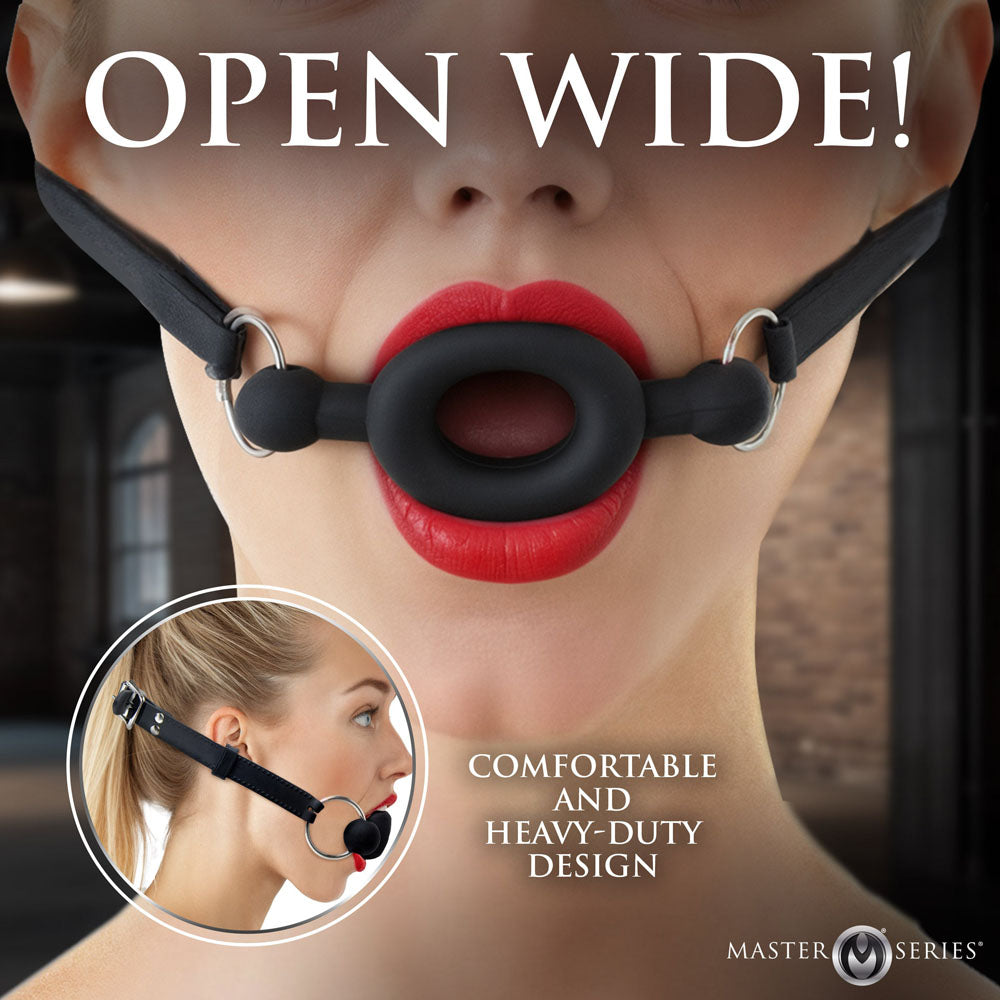 Master Series Silicone Feeding Gag > Bondage Gear > Gags and Bits