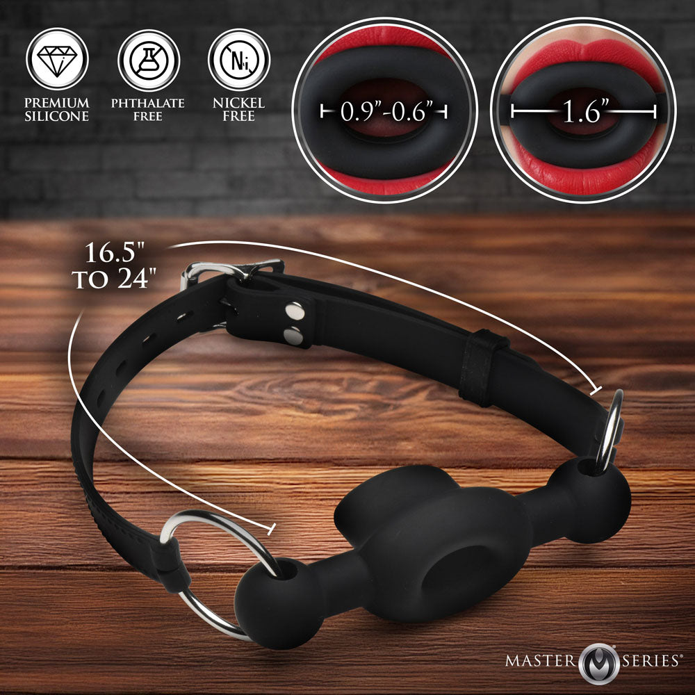 Master Series Silicone Feeding Gag Secondary image