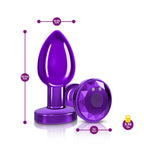 Viben Cheeky Charms Metal Remote Vibrating Anal Plug > Anal Range > Vibrating Butt Plugs