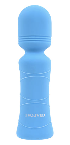 Evolved Out Of The Blue Mini Wand Massage Toy > Sex Toys > Mini Massagers