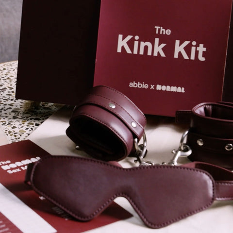 Abbie X Normal Kink Kit 4 Piece Bondage Set for Beginners Red > Bondage Gear > Bondage Kits