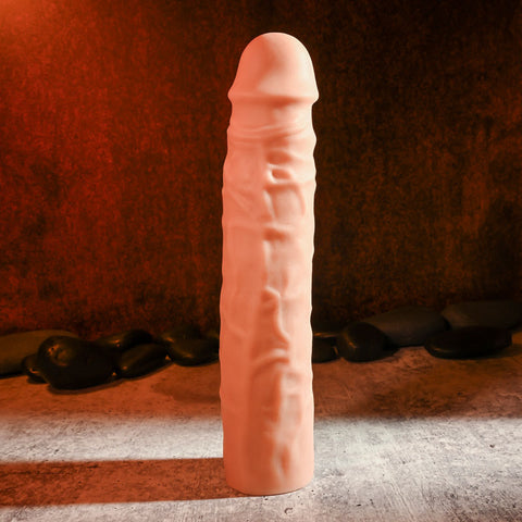 Adam & Eve Adam's 3'' Realistic Extension 7.6 cm Penis Sleeve SLEEVES