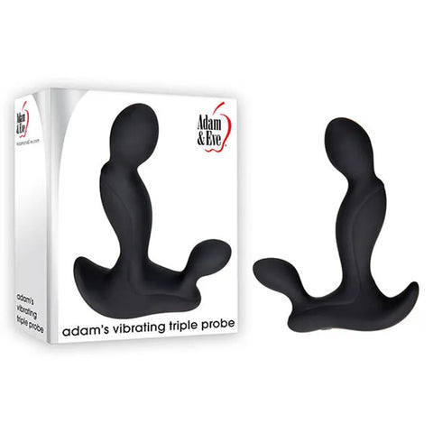 Adam & Eve Adam's Vibrating Triple Probe USB Prostate Massager Prostate Tools
