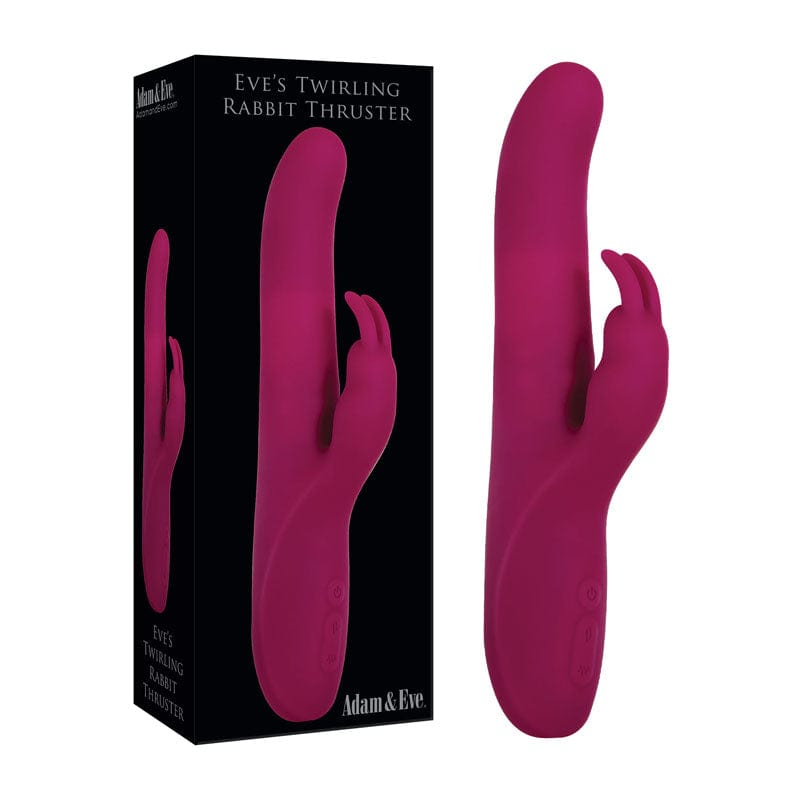 Adam & Eve Eve's Twirling Rabbit Thruster 24.1 cm Purple > Vibrators > Ladies > Rabbit Multi Main image