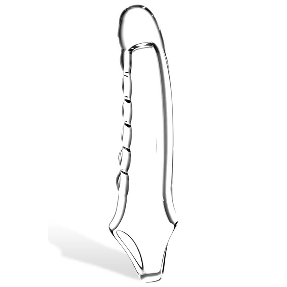 Adam & Eve Ridged Rider 7 Inch Penis Extension > Sex Toys For Men > Penis Sleeves