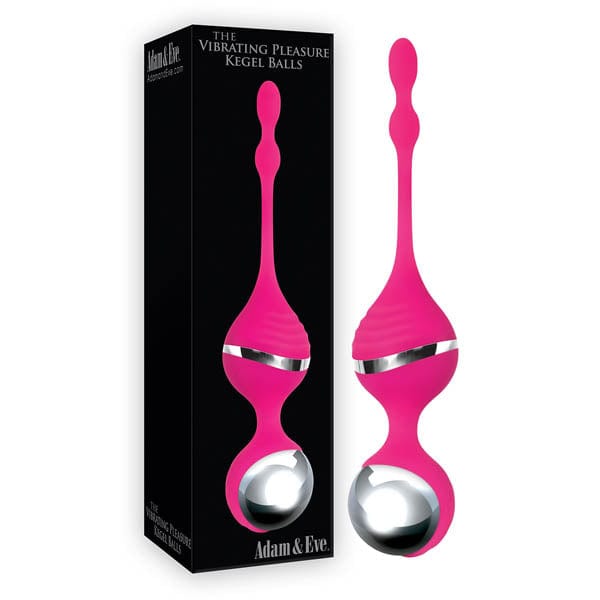 Adam & Eve Vibrating Pleasure Kegel Balls for Intense Stimulation Pink > Sex Toys For Ladies > Kegel Exercise
