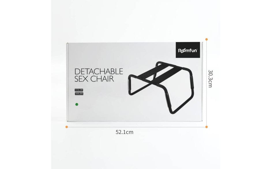 Adjustable Height Black Sex Chair – Versatile Erotic Furniture Sex Positioners
