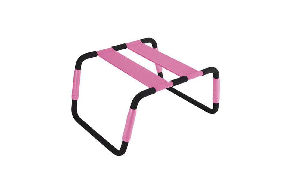Adjustable Height Pink Sex Chair – Erotic Furniture Pink Sex Positioners