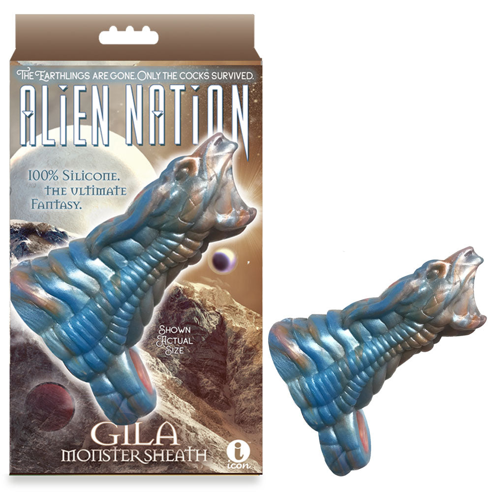 Alien Nation - Gila - Gold 5.5" Inch Penis Sheath > Sex Toys For Men > Penis Sleeves Main image