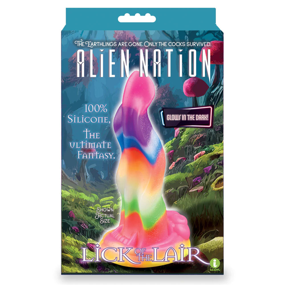 Alien Nation Lick of the Lair (Glow in the Dark) – 6.5 Inch Fantasy Dong > Dildos > Fantasy