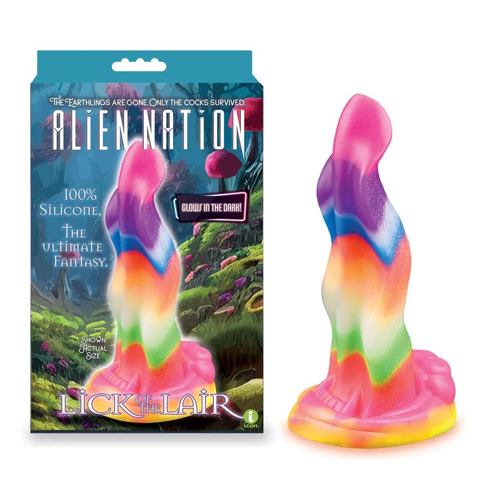 Alien Nation - Lick Of The Lair - 6.5 Inch Fantasy Dong Coloured Fantasy Dongs