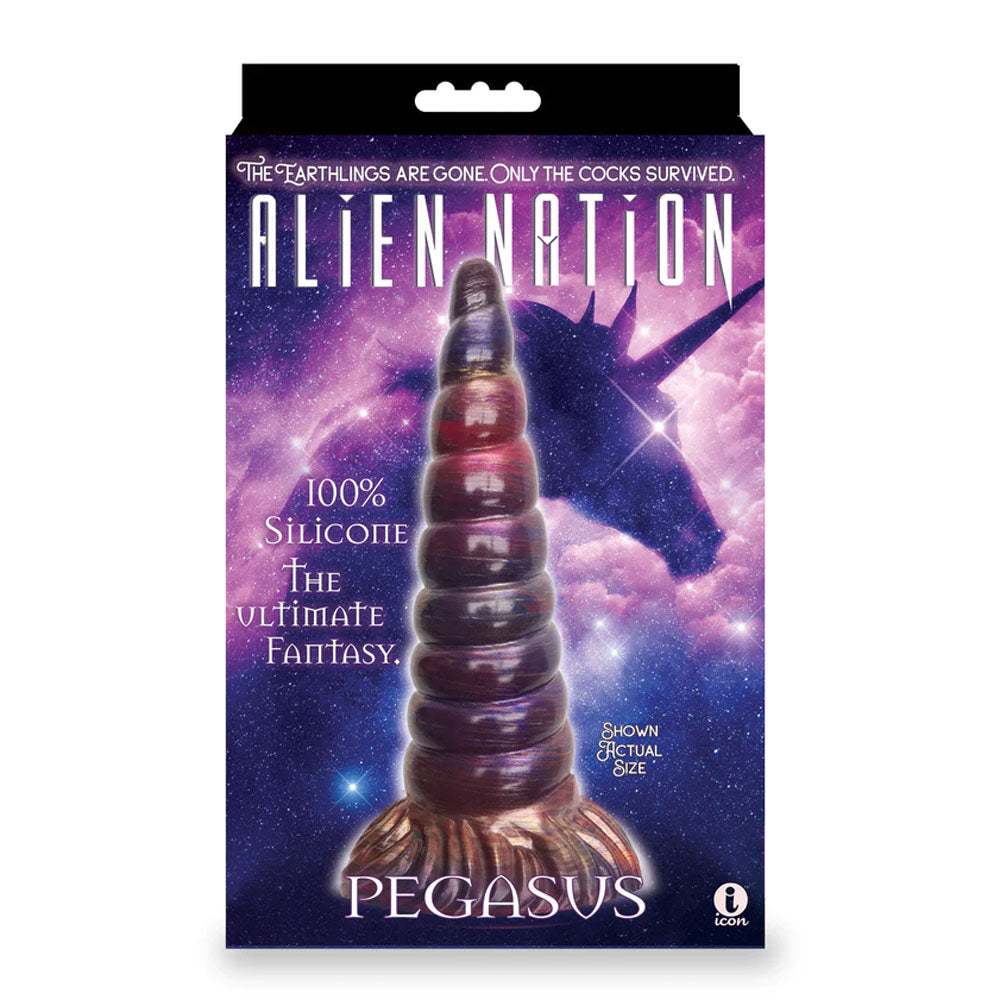 Alien Nation Pegasus (Multi-Color) – 7 Inch Fantasy Dong Secondary image