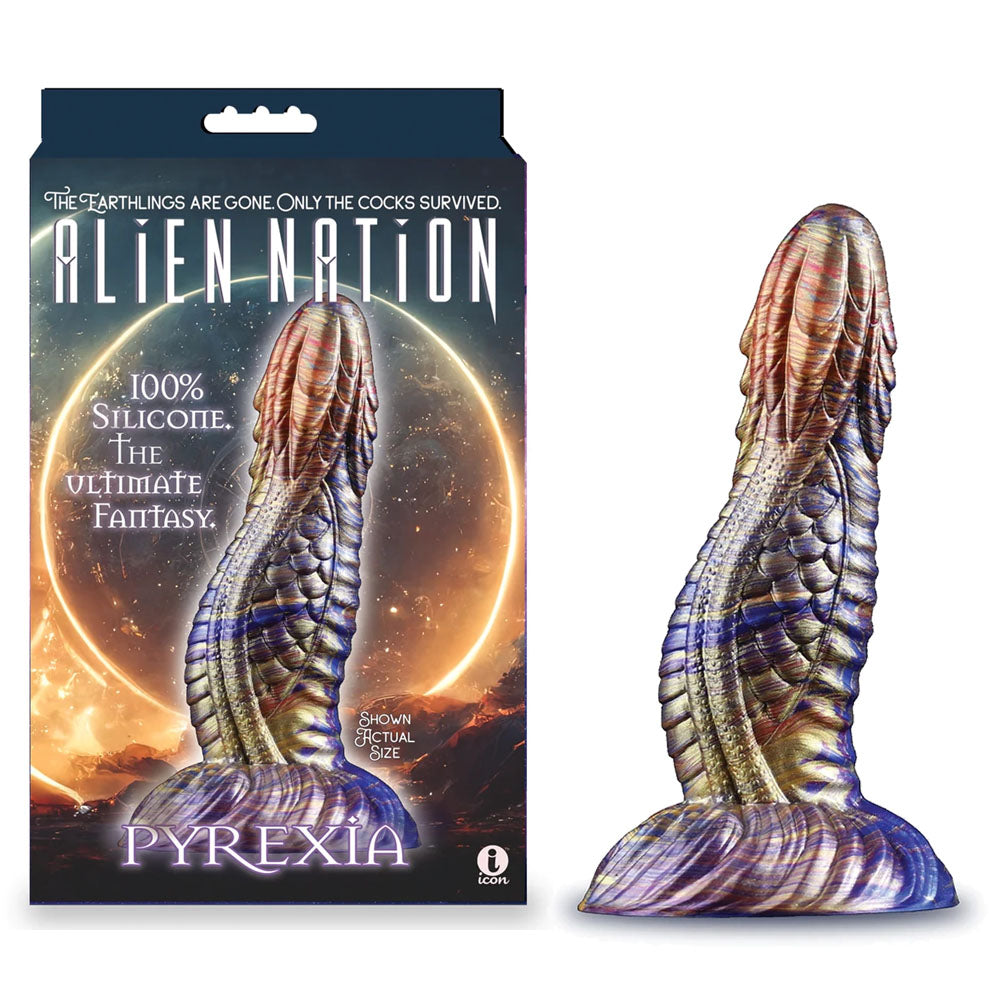 Alien Nation - Pyrexia 6 Inch Fantasy Dong for Imaginative Play Coloured Fantasy Dongs