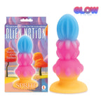 Alien Nation Sprite 5.5 Inch Glow Silicone Butt Plug Body-Safe Material > Dildos > Fantasy