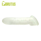 Almighty Ribbed Cocksheath 18cm > Sex Toys For Men > Penis Sleeves