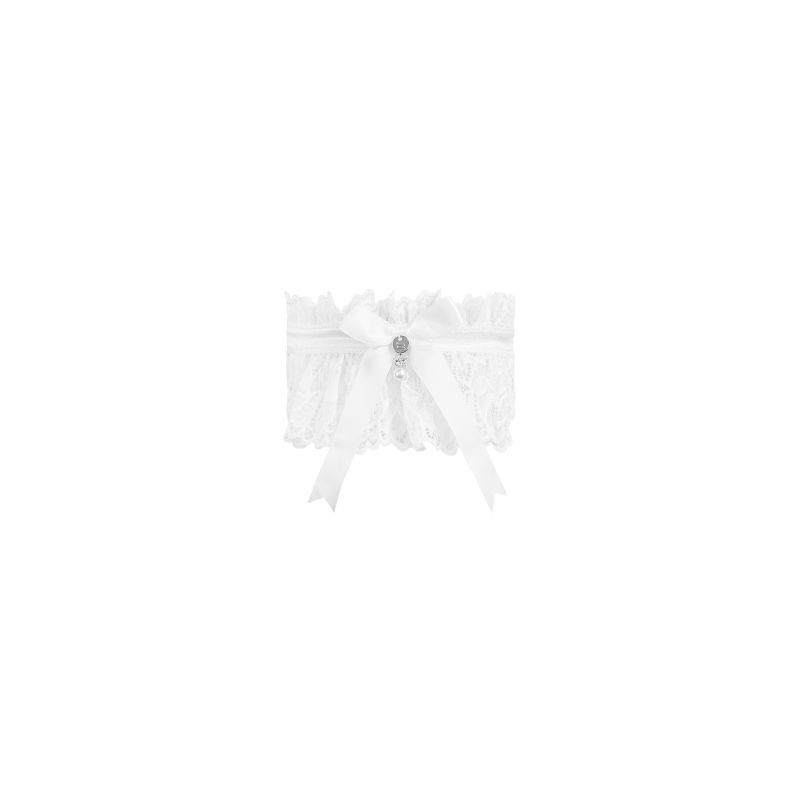 Amor Blanco Garter White Lingerie > Clothes > Lingerie Sets
