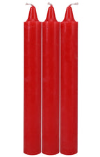 Japanese Drip Candles Red 3-Pack – Skin-Safe Non-Toxic Wax Candles > Candles > Drip
