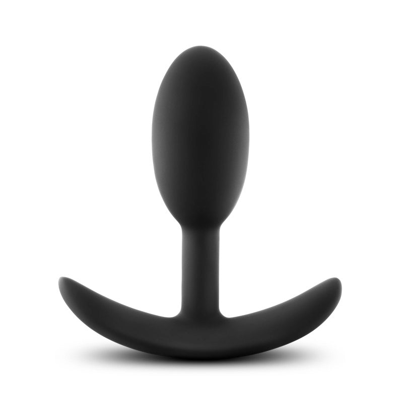 Anal Adventures Platinum Silicone Vibra Slim Plug Small Secondary image