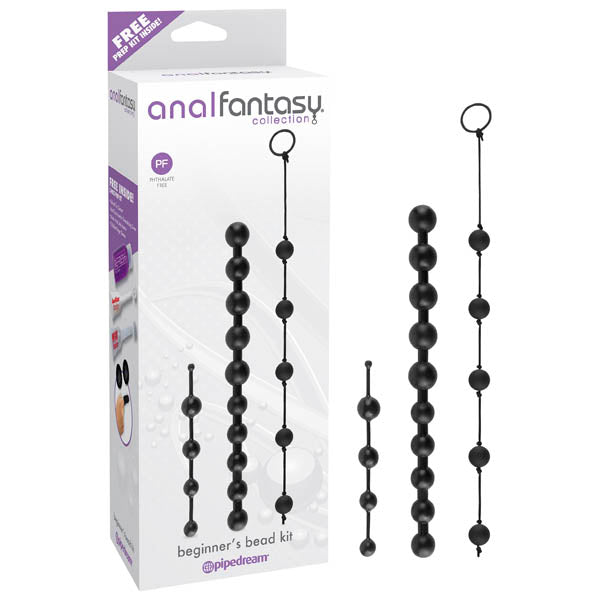 Anal Fantasy Collection Beginner Bead Kit Set of 3 > Anal Range > Anal Beads Main image