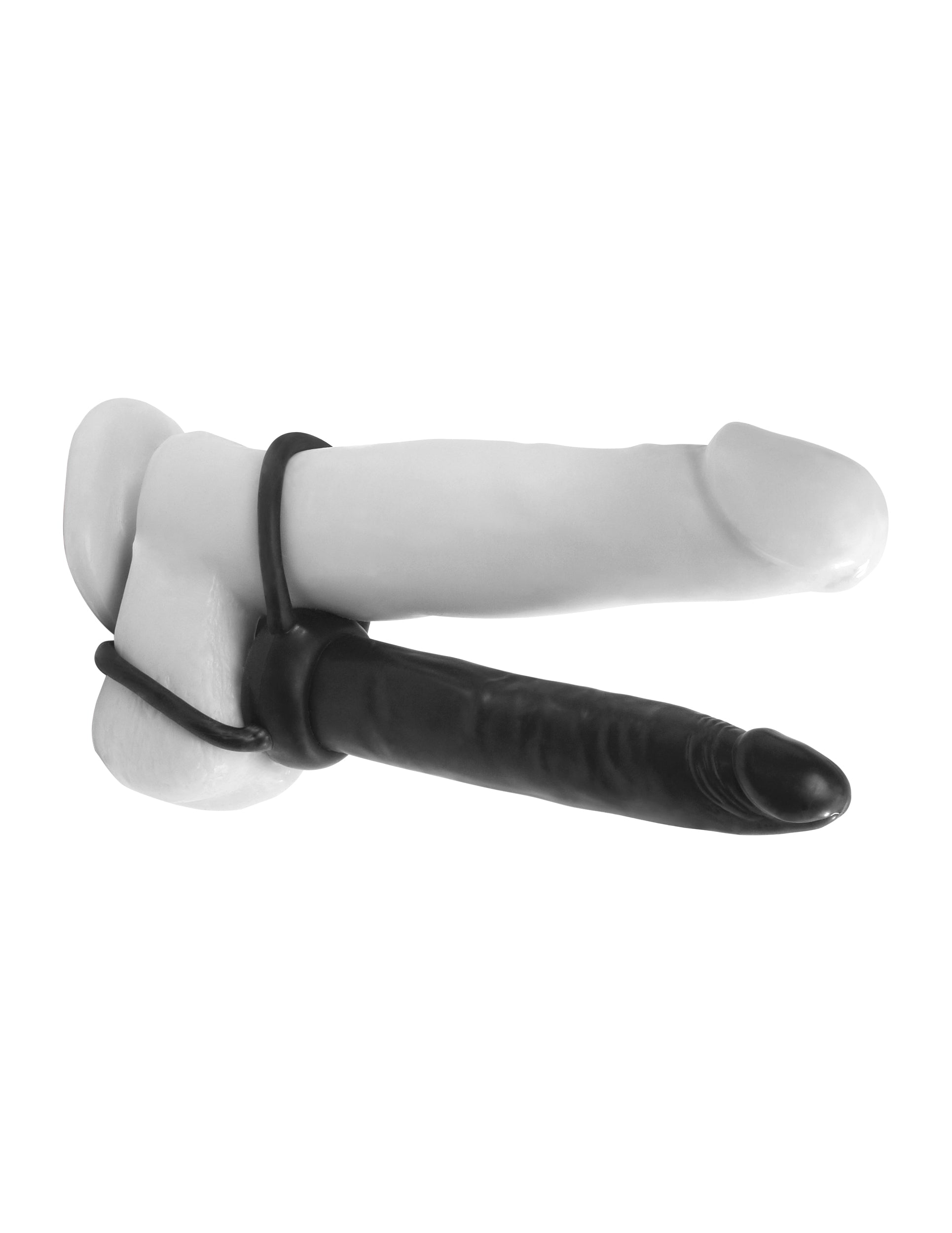 Anal Fantasy Collection Double Trouble 5.3 Inch Anal Dong and Cock Ring Set Secondary image