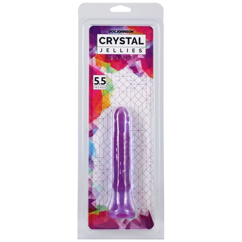 Crystal Jellies Anal Starter Butt Plug 6 Inch > Anal Range > Butt Plugs