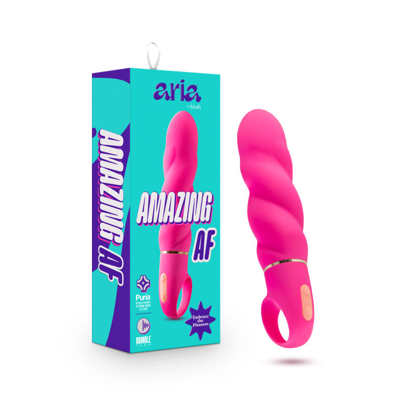 Aria Amazing Af Fuschia 15.9 Cm Vibrator Pink Vibrators
