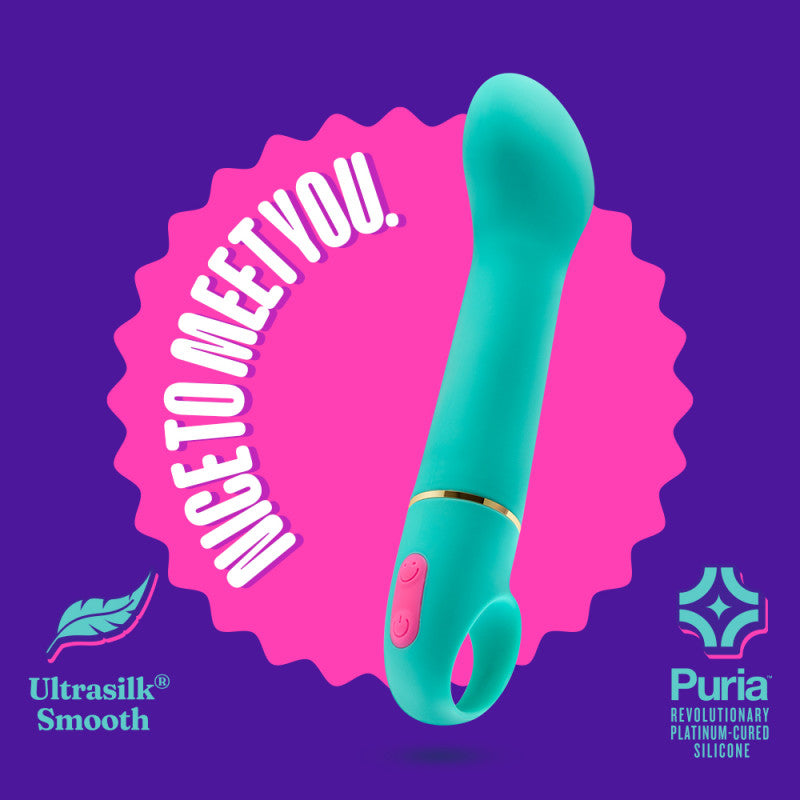 Aria Flirty Af Teal 16.5 Cm Vibrator Vibrators - G Spot