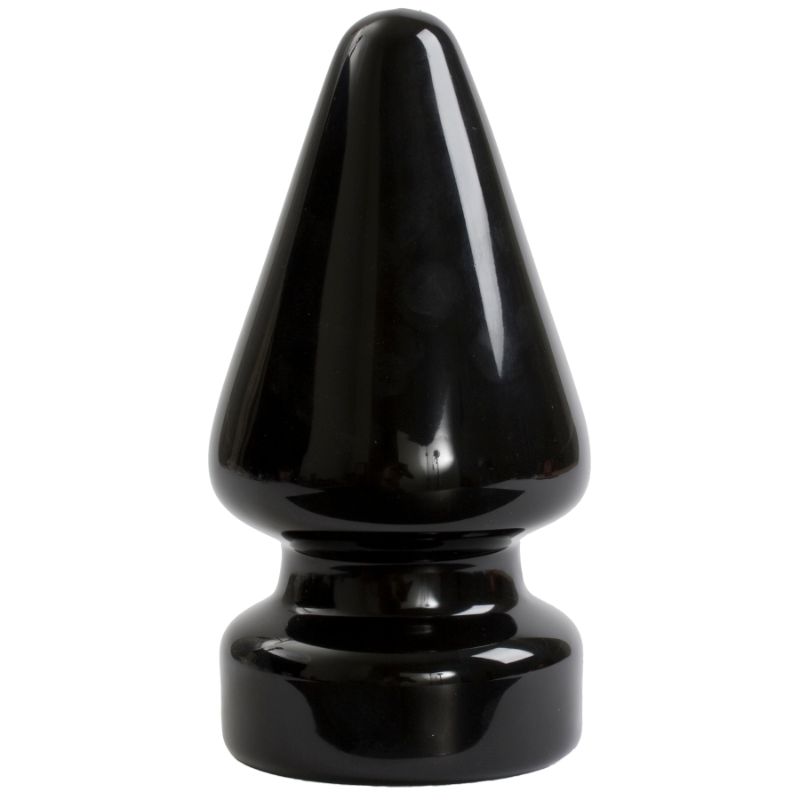 Ass Master Butt Plug 9 Inch Length 4.5 Inch Diameter Black > Anal Range > Oversized Anal Toys